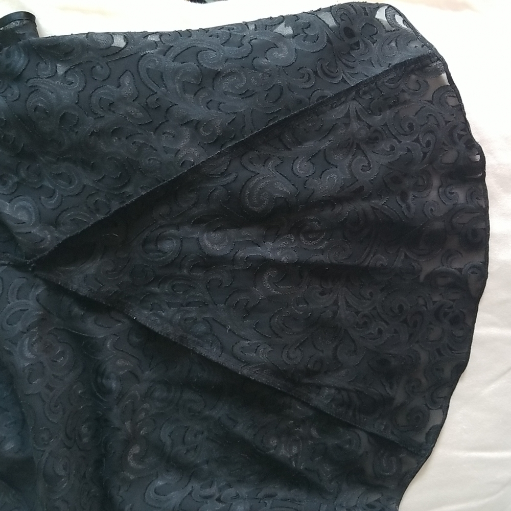Frederick's of Hollywood Black Lace Slip Size L - Picture 13 of 14